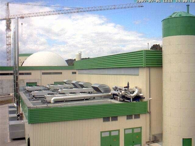 Projekt Bad Köstritz, Anlagenansicht während der Realisierung