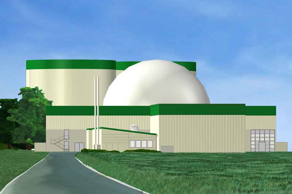 Projekt Bad Köstritz, Visualisierung der Bioenergieanlage